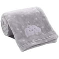 thumbnail image 1 of CREVENT 30''X40'' Cute Cozy Fluffy Warm Baby Blanket for Boys Infants Toddlers' Bedding Crib Cot Stroller, Baby Shower Birthday Newborn's Gift - Grey Cloud, 1 of 9
