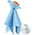 CREVENT Cozy Plush Baby Security Blanket Loveys for Baby Boys, Minky