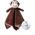 thumbnail image 1 of CREVENT Cozy Plush Baby Security Blanket Loveys for Baby Boys with Animal Face, Baby Shower/Birthday Gifts for Newborns Infant Toddler (Brown Monkey), 1 of 8