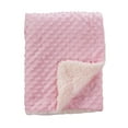 "CREVENT Cozy Sherpa Baby Blanket for Infant Toddler's Crib, Cot
