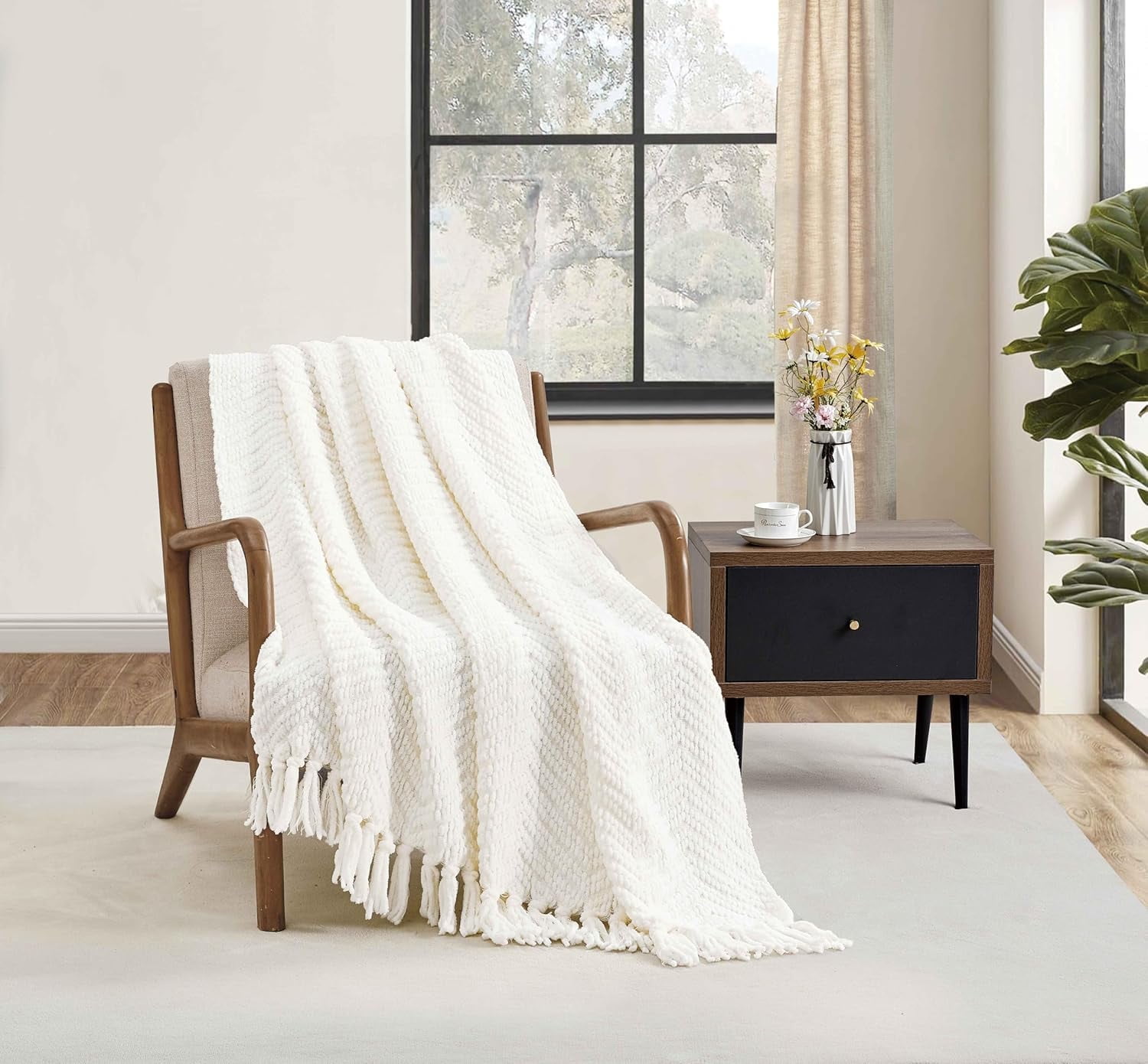 Chenille Ivory