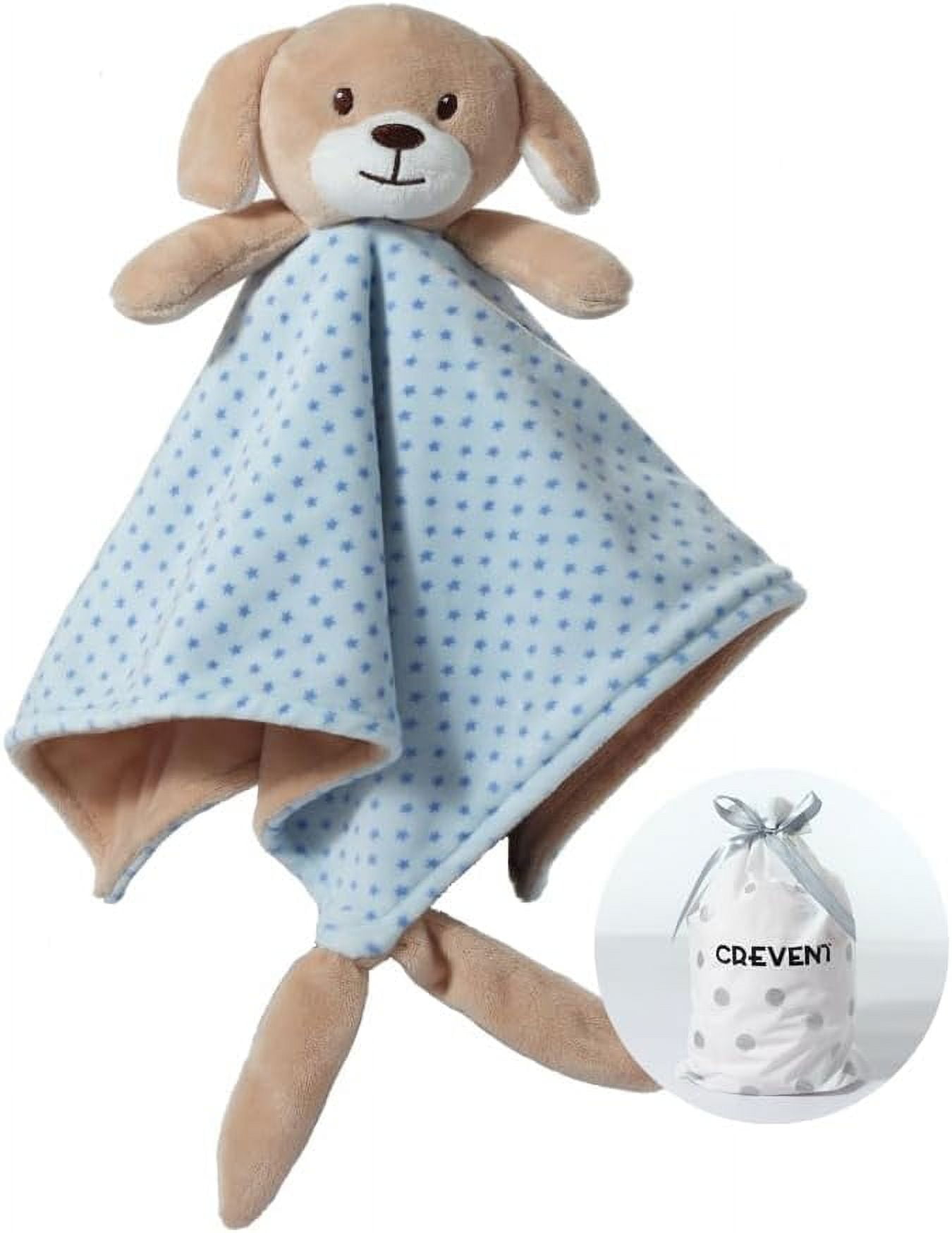 CREVENT Soft Plush Security Blankets for babies, Great Gifts for