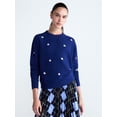 thumbnail image 1 of Free Assembly Women's and Women's Plus Embroidered Sweatshirt, Sizes XS-4X, 1 of 5