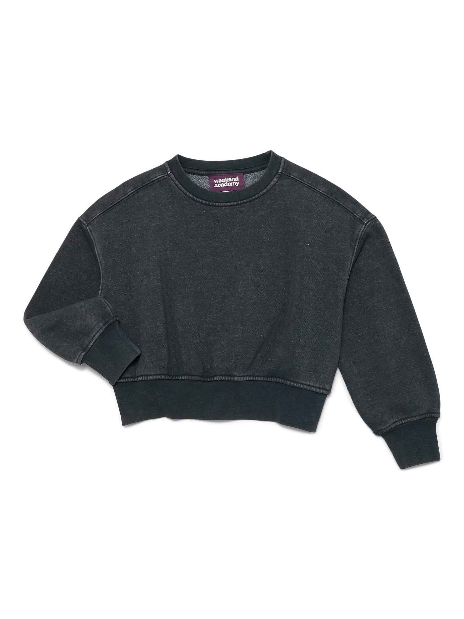 Weekend Academy Boys Long Sleeve Crewneck Sweatshirt, Sizes 4-18