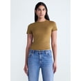 thumbnail image 1 of Scoop Women’s The York Baby Tee with Short Sleeves, Sizes XS-XXL, 1 of 4