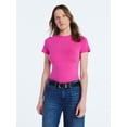 thumbnail image 1 of Scoop Women’s The York Baby Tee with Short Sleeves, Sizes XS-XXL, 1 of 5