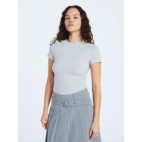 Women’s The York Baby Tee with Short Sleeves, Sizes XS-XXL