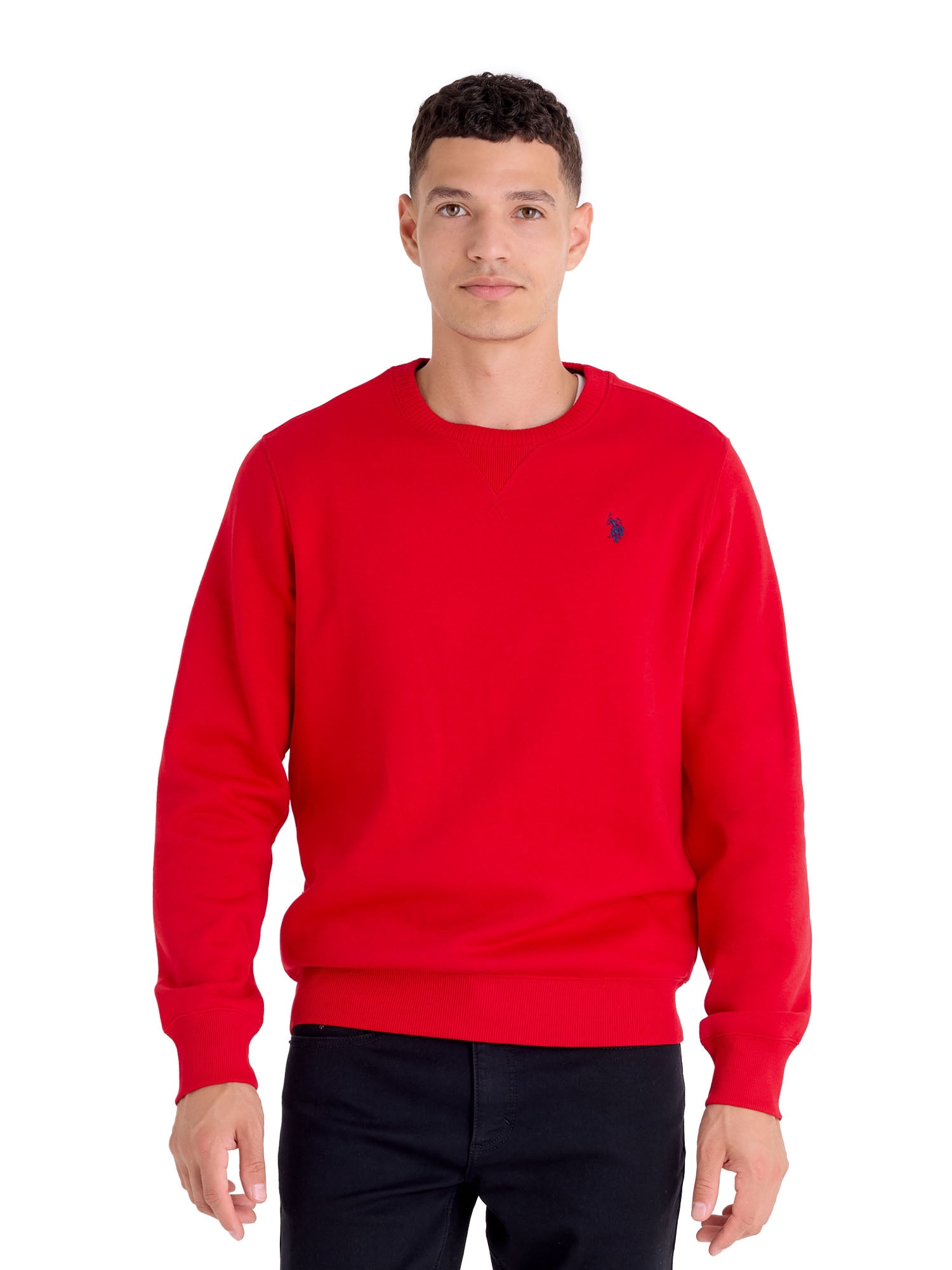 U.S. Polo Assn. Men's Crewneck Fleece Sweatshirt