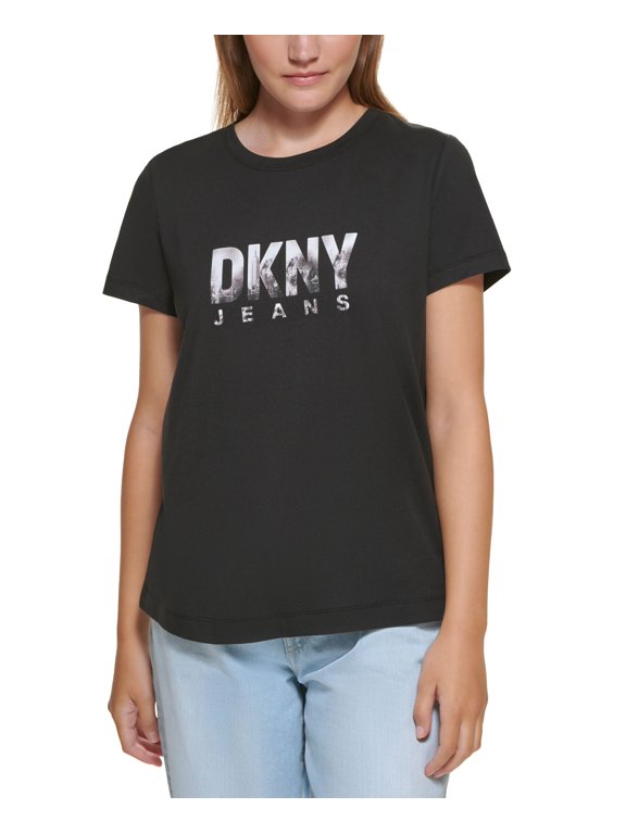 CREWNECK NY CITY LOGO -TSHIRT Black XXS
