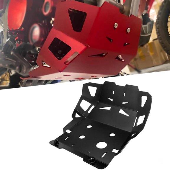 For CRF300L crf300l 2024 2023 2022 2021 accessories engine guard chassis guard motorcycle engine protector chassis chassis anti-collision plate cover protective cover (black)