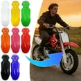 thumbnail image 1 of CRF50 Pit Bike Front Fender Mudguard, Matte Black Flexible Polypropylene, Bolt-On Fit for Off-Road 50cc Dirt Motorcycles, 1 of 5