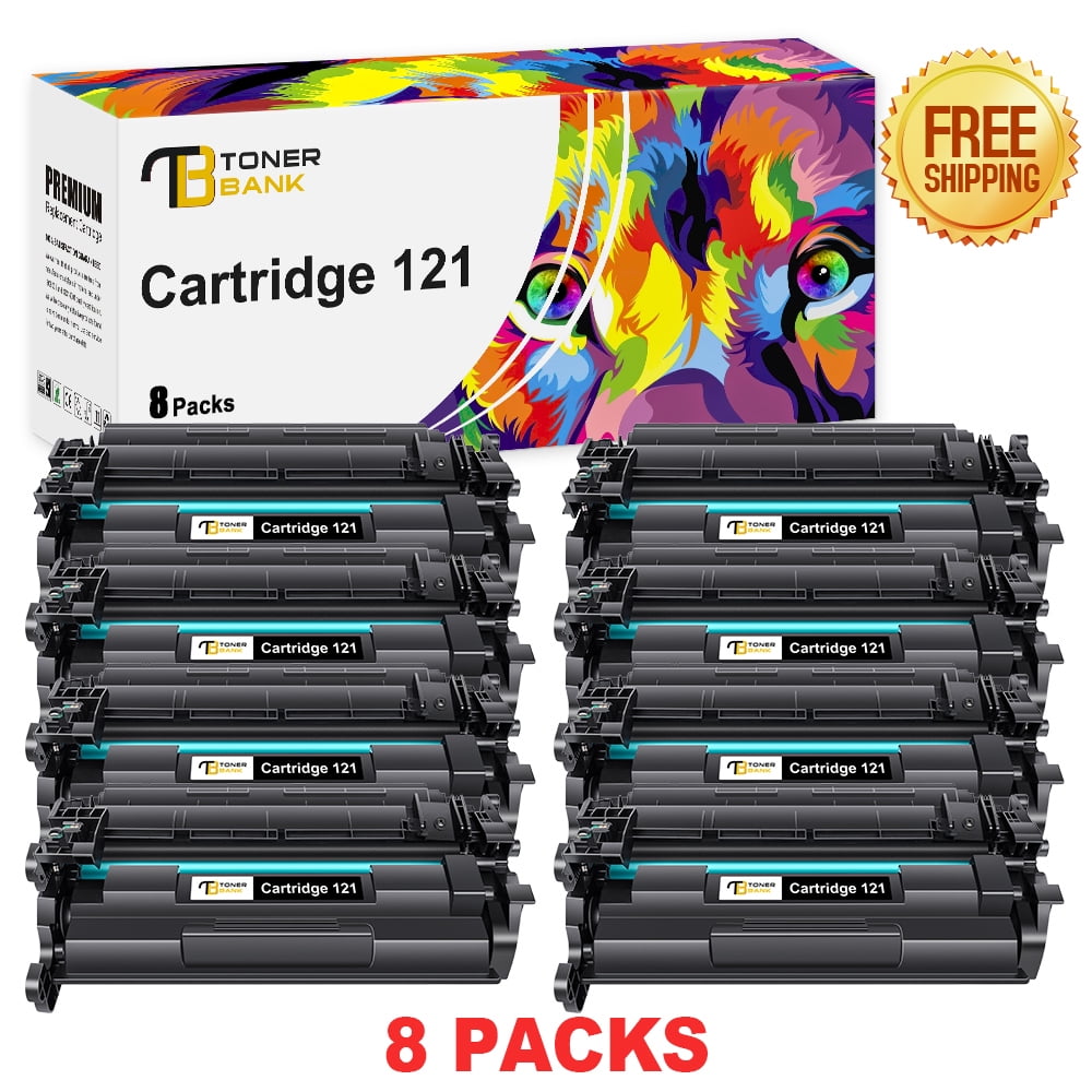 Cartuccia Toner Di Ricambio Ad Alta Resa, Compatibile Con Canon 121 - Foto 4