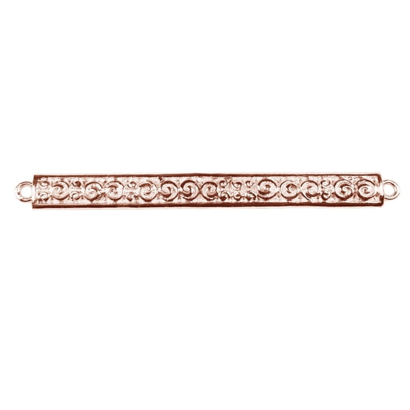 CRG-398 Rose Gold Overlay Connector