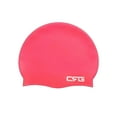 thumbnail image 1 of CRG Silicone Swimming Cap,Swim Cap for Women, Unisex Adult (Pink)…, 1 of 6
