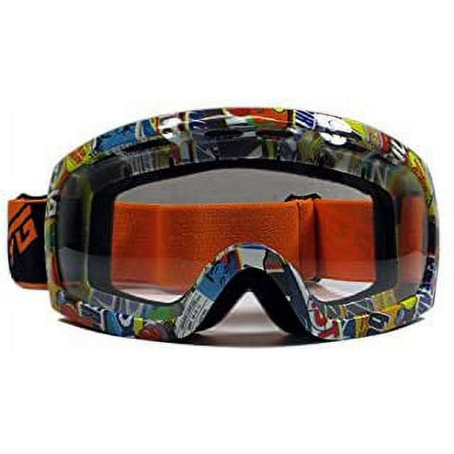 CRG Sports Motocross ATV Dirt Bike Off Road Racing Goggles T815274A