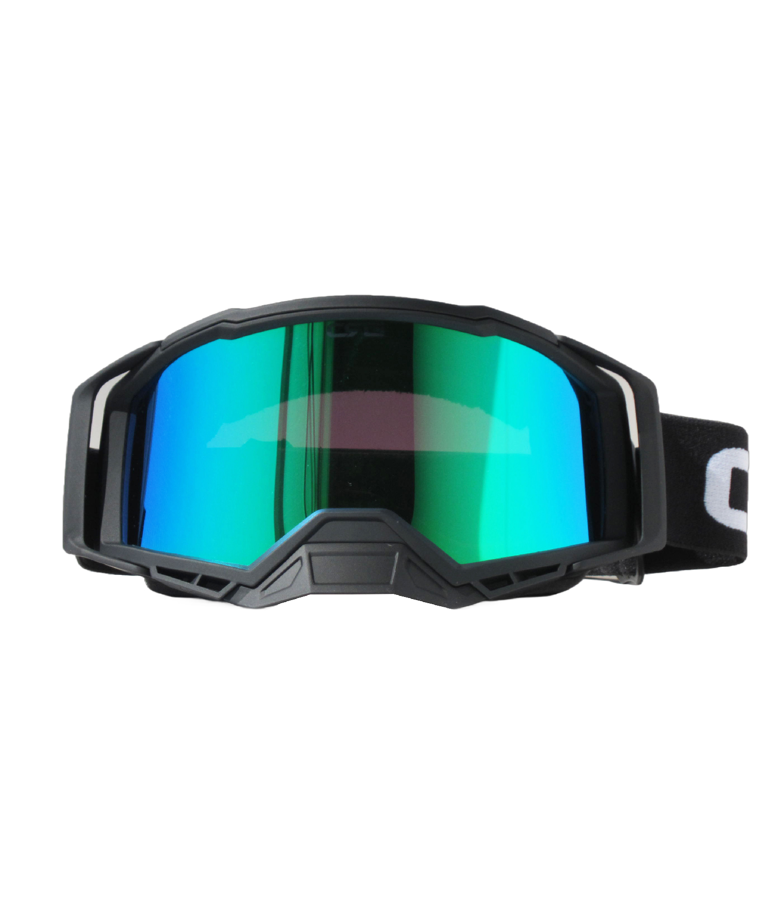 Scott USA Split OTG Goggles (OSFA, White / Clear Works Lens)