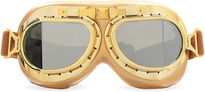 Occhiali Motociclista CRG Sports T08 - Stile Aviatore Protezione UV