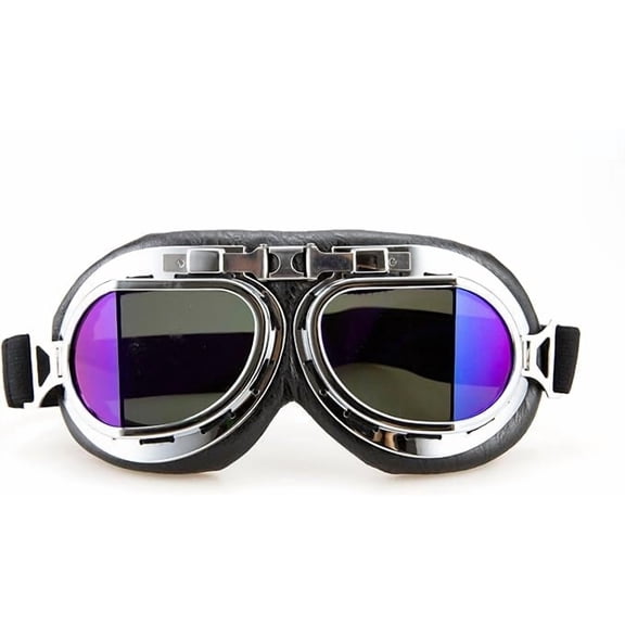 CRG Sports Vintage Bike Aviator Pilot Motorcycle Cruiser Scooter Goggles