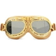 thumbnail image 1 of CRG Sports Vintage Bike Aviator Pilot Motorcycle Cruiser Scooter Goggles, 1 of 7