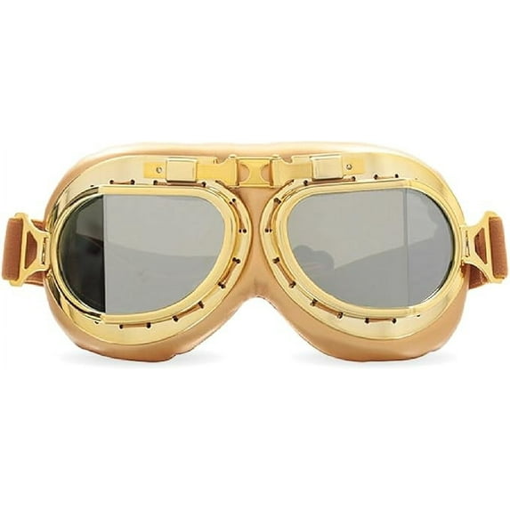 CRG Sports Vintage Bike Aviator Pilot Motorcycle Cruiser Scooter Goggles