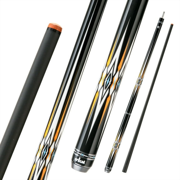 CRICAL Carbon Fiber Pool Cue Stick CXD Series Professional Pool Sticks for Adults Low Deflection Pool Cue Billiard Cues with 12.5mm Tip (Precise, Easy to Control, Pro Taper)