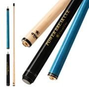 CRICAL Heavy Hitter Jump Break Cue 3-Pieces Carbon Fiber Break Jump Cue with 13.2mm Tip Punch Cue Professional Jump Cue Billiard