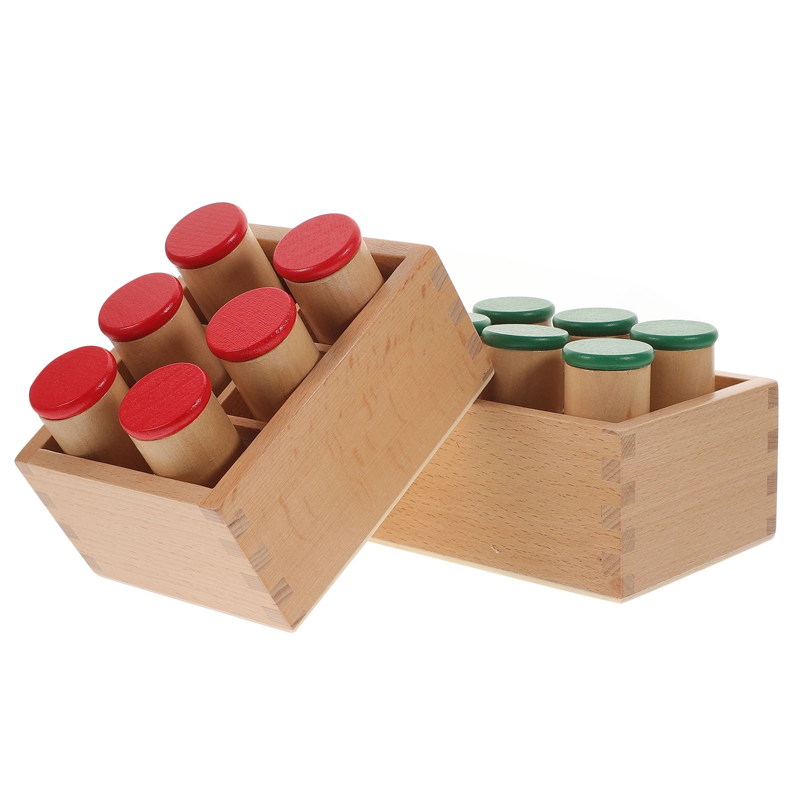 CRILSTYLEO 1 Set Kids Learning Toy Sound Cylinders for Auditory ...