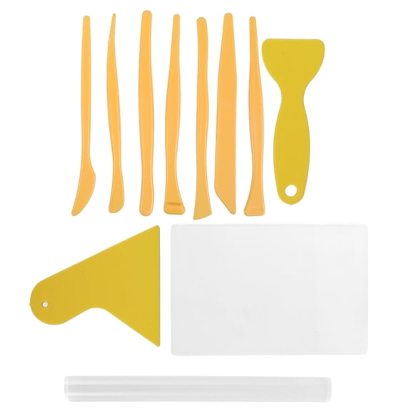 CRILSTYLEO Sculpting Tool Pottery Figurine Tool Plastic 1 Set