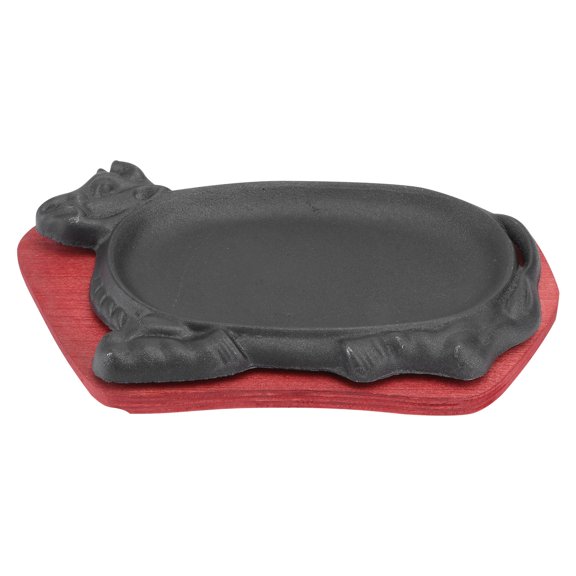 CRILSTYLEO Teppanyaki Non-Stick Beef Steak Pan for Home Cooking, Barbecue Grilling and Easy Roasting