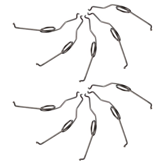 CRILSTYLEO 10Pcs Plated Silver Spring Replacement for Hand Pruner Universal Fit for Home Use