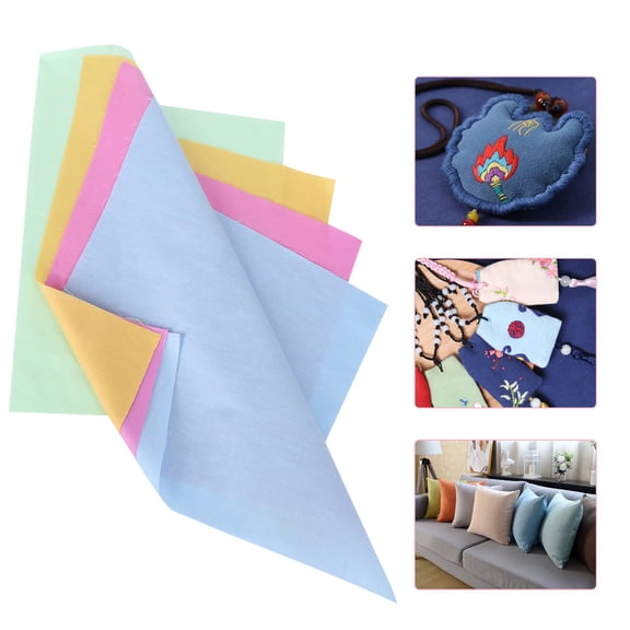 CRILSTYLEO 14pcs Handmade Fabric Sewing Set Assorted Color for Patchwork Crafting Projects