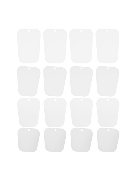 Plastic Boot Form Inserts White for Home Easy Shape Maintenance 16Pcs