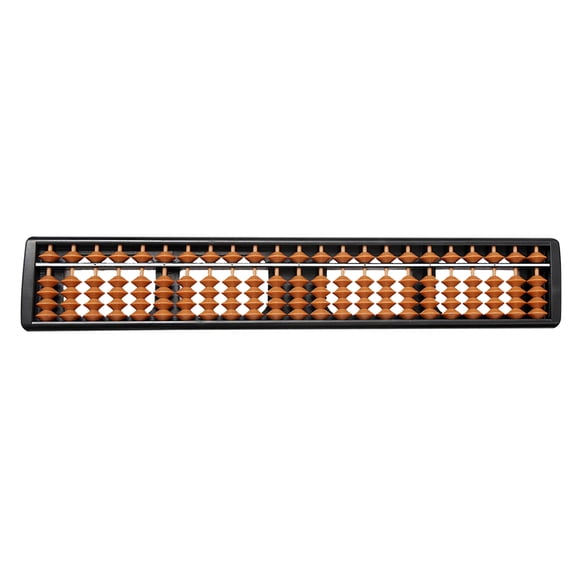 CRILSTYLEO 1Pack Professional Abacus for Students Math Learning Black ABS