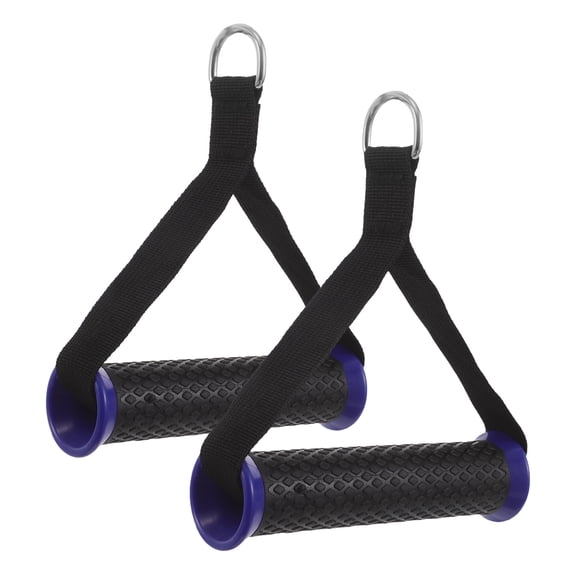 CRILSTYLEO 1Pair Cable Machine Handles Heavy Duty with Comfortable Non Slip Grip for Exercise and Pulldown