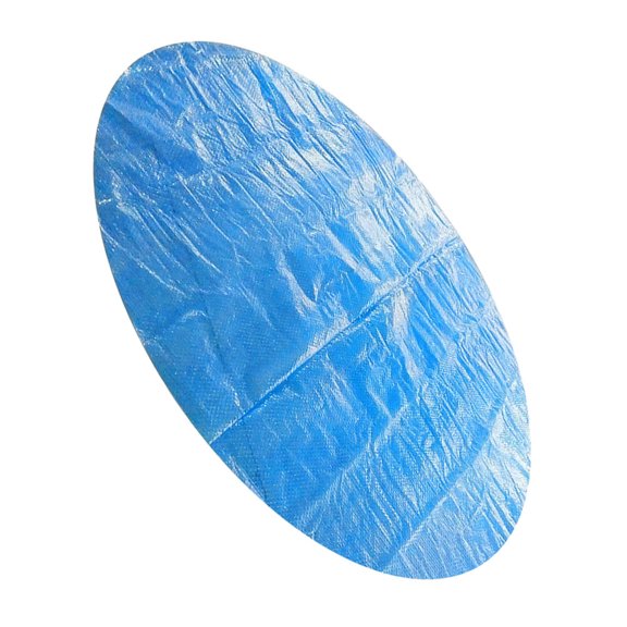 CRILSTYLEO 1Pc Heat Insulation Pool Cover Blue Foldable Design for Inflatable and Frame Pools Dust Protection
