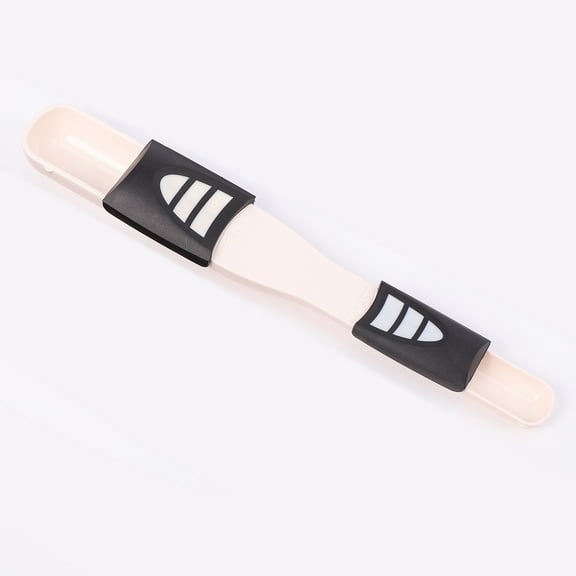 CRILSTYLEO 1Pc Lightweight White Double End Measuring Spoon Baking Scoop with Scale Made of ABS PP