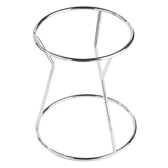 CRILSTYLEO 1Pc Multi-Functional Funnel Shelf Silver Triangular Stainless Steel Baking Accessory