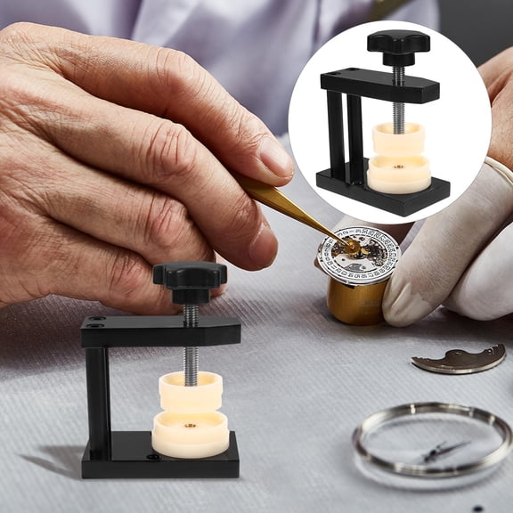 CRILSTYLEO 1Pc Watch Press Tool Steel Die Easy Use Metal Press for Watch Repair