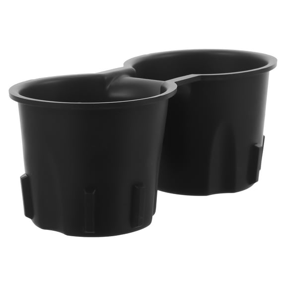 CRILSTYLEO 1Pcs Cup Holder for Cars Simple and Classic Style Black 7.5x9.1x18.7in