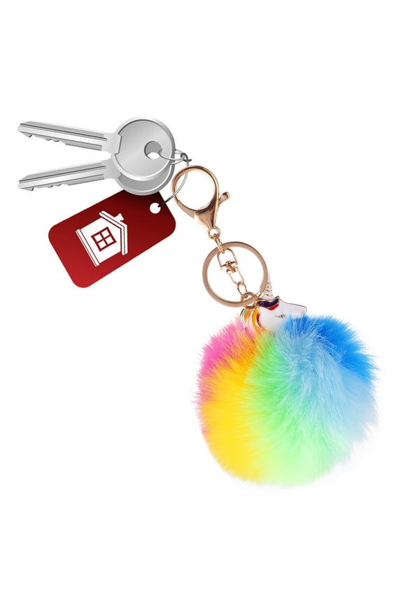 1Pcs Cute Keyring Charms Unicorn Key Chain Alloy Key Decoration for Bag Accessory Fashion Statement