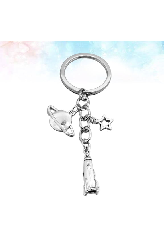1Pcs Rocket Keychain Key Accessory Hanging Decoration for Friends