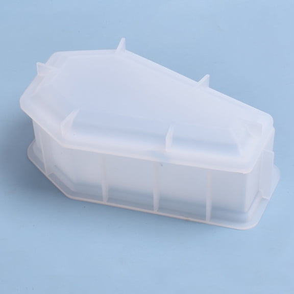 CRILSTYLEO Silicone Coffin Mold for Resin Crafts, Jewelry Making, and Decoration Projects