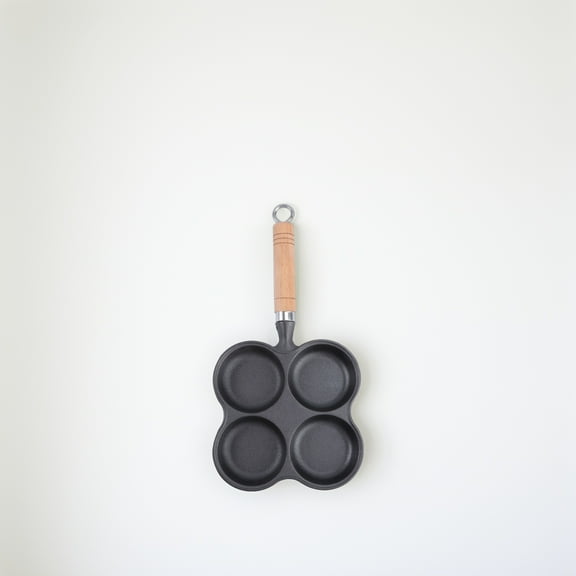 CRILSTYLEO 1 Set Four-Hole Nonstick Cooking Pan for Home Use, , Easy to Clean, Ideal for Everyday Meals