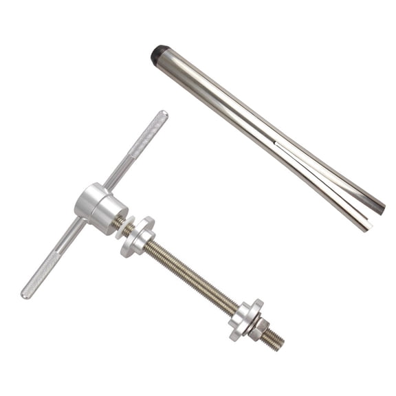 CRILSTYLEO 1Set Plated Silver Center Shaft Installation Tool for Bike Durable Bottom Bracket Press and Bike Bearing Installer