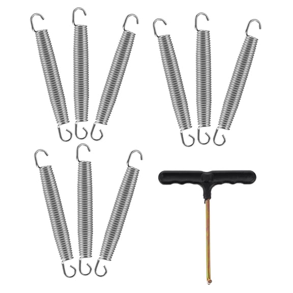 CRILSTYLEO Sturdy Trampoline Spring Tool Galvanized Steel Assorted Color Longtime Use 1Set