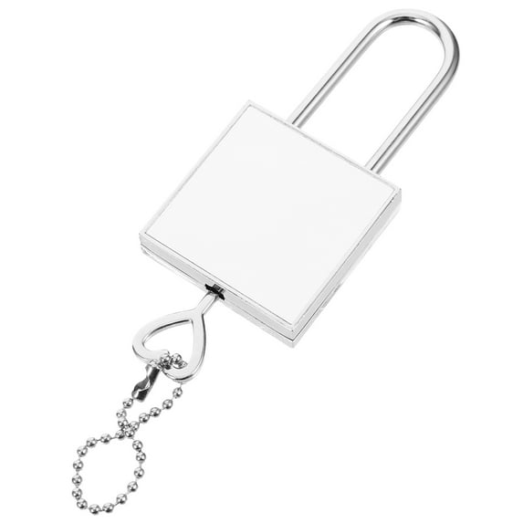 CRILSTYLEO 1Set Rectangular Padlock for Computer Bags Luggage Locks ...