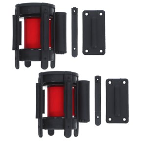 CRILSTYLEO 1Set Retractable Belt Barrier with Card Buckle Structure for Efficient Outdoor Queue Management