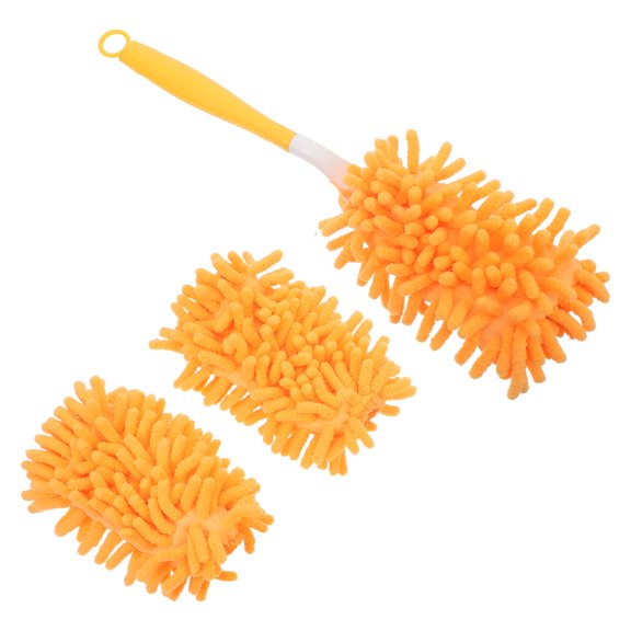 CRILSTYLEO 1Set Soft Chenille Washable Hand Duster Brush Microfiber Cleaning Tool for Home Office Furniture