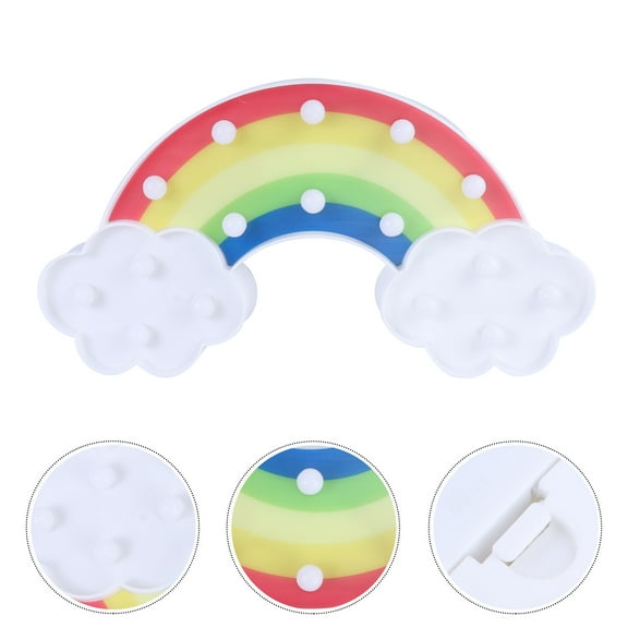 CRILSTYLEO 1pc Cloud Shaped Decorative Lamp Creative Night Light for Home Portable Design for Bedroom Nursery and Celebrations