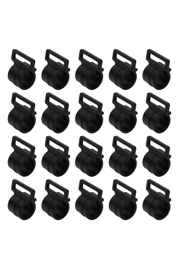 20-Piece Heavy Duty Clips Set for Outdoor Camping, Construction, and Secure